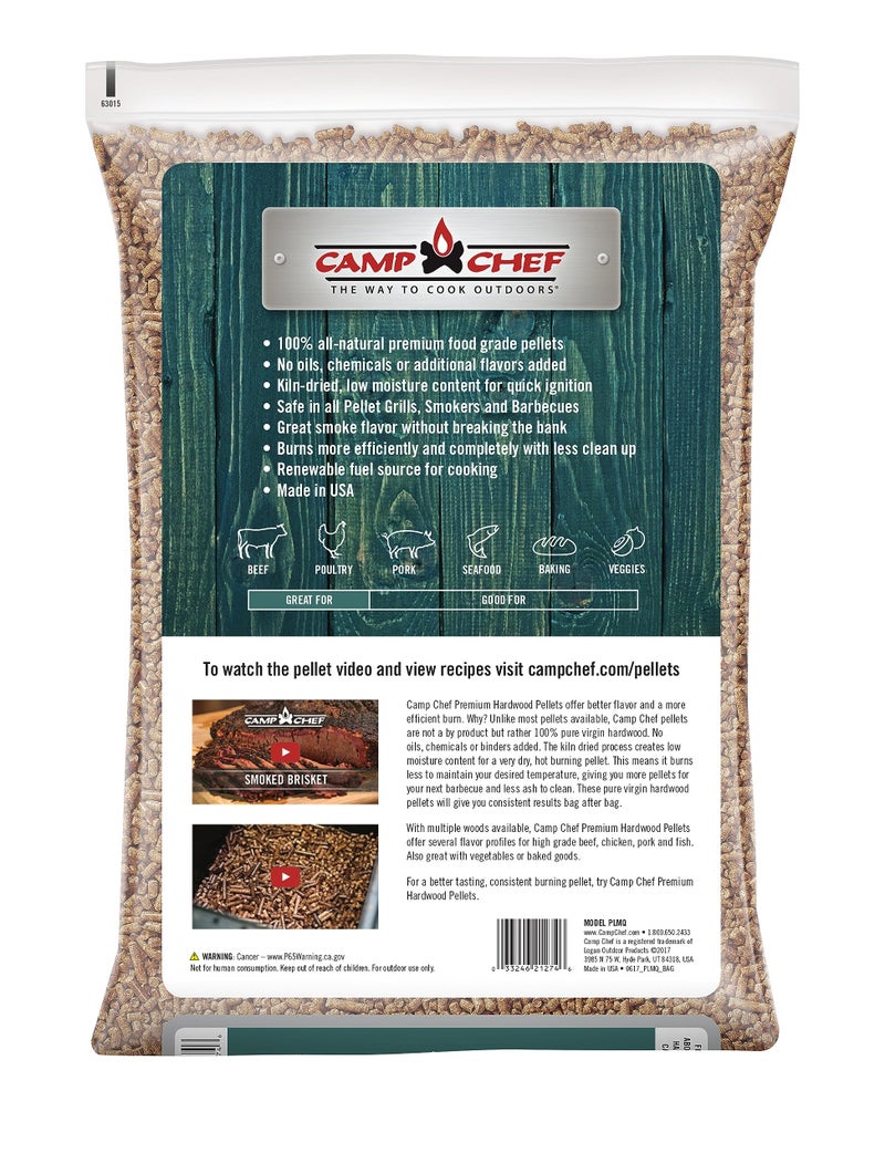 Camp Chef Southwest Mesquite BBQ Pellets, Hardwood Pellets for Grill, Smoke, Bake, Roast, Braise and BBQ, 20 lb. Bag - Image 2